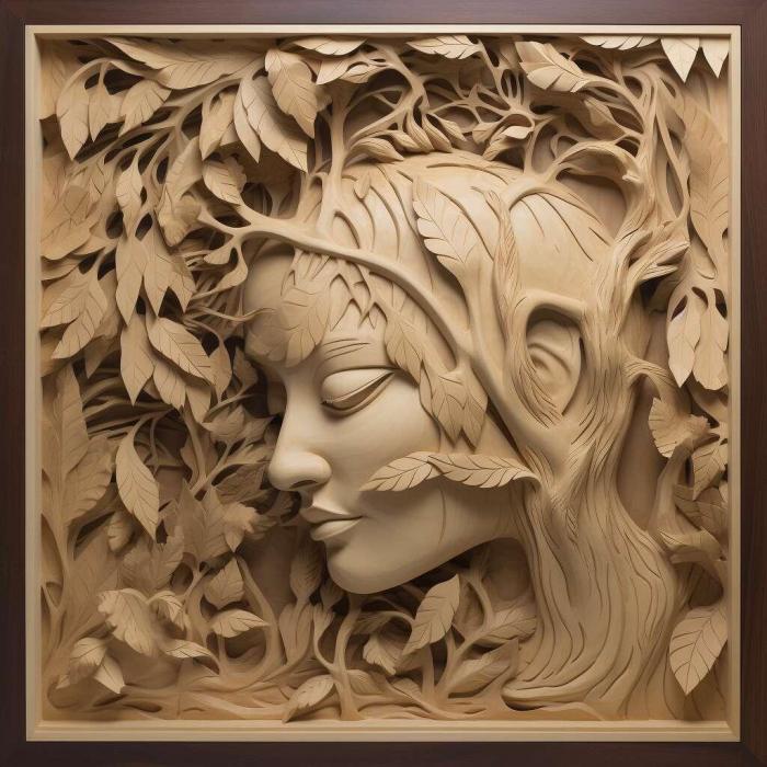 نموذج ثلاثي الأبعاد لآلة CNC 3D Art 